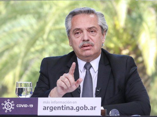 El&nbsp;presidente anuncia la nueva etapa de la cuerentena para la Argentina.