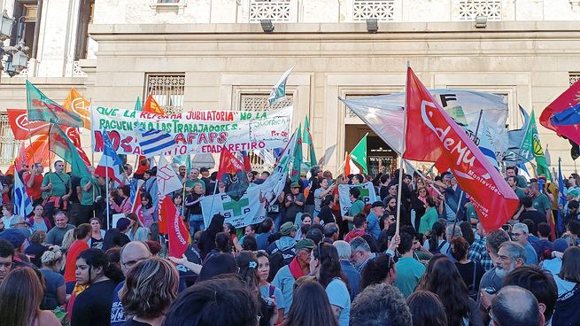 Sindicato de OSE PITCNT Movilización