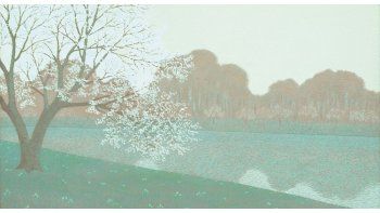 ámbito.com | Guillermo Butler. “Primavera”  (1922) Temple/ cartón perteneciente al Museo Colección Castagnino +macro, y que fue prestado para esta exposición que cierra el 13 de enero.