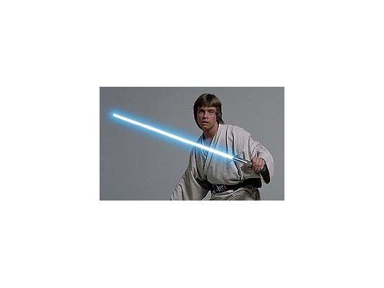 La famosa espada de Star Wars