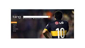 Bing, buscador de Microsoft, personalizado para Boca.