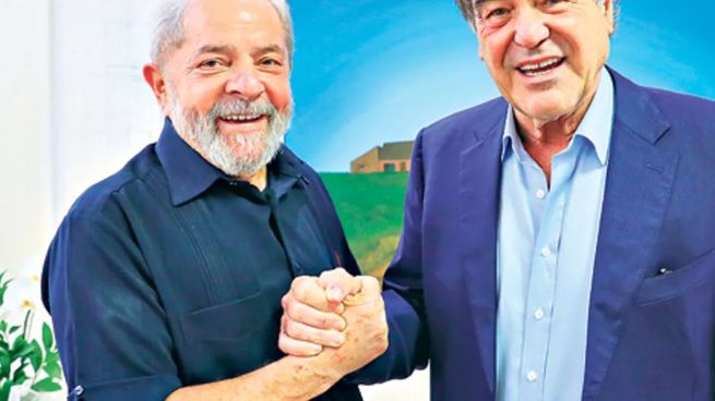 Lula Da Silva y Oliver Stone.
