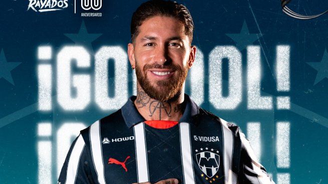 Es español Sergio Ramos hizo su debut como goleador de Rayados en el partido que su equipo le ganó a Santos Laguna.