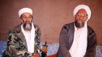 Los líderes de Al Qaeda Osama Bin Laden y Ayman al Zawahiri, ambos abatidos en operaciones de Estados Unidos.