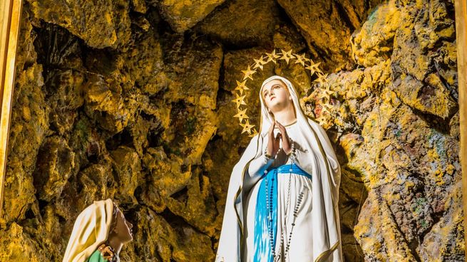 Cada 11 de febrero se conmemora a la virgen de Lourdes.