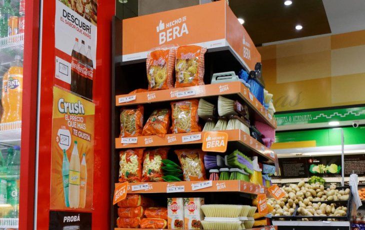 Los productos del programa Hecho en BERA.&nbsp;