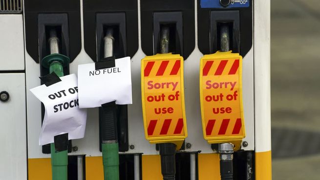 Reino Unido escasez combustible