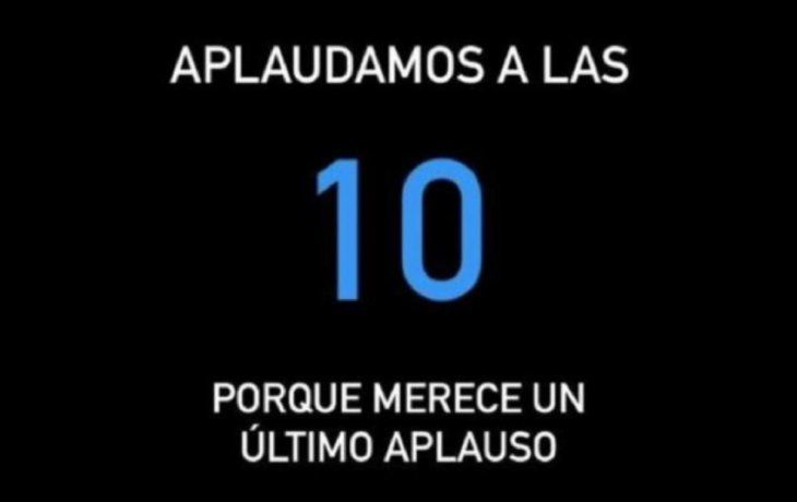 hubo aplauso nacional para despedir a diego