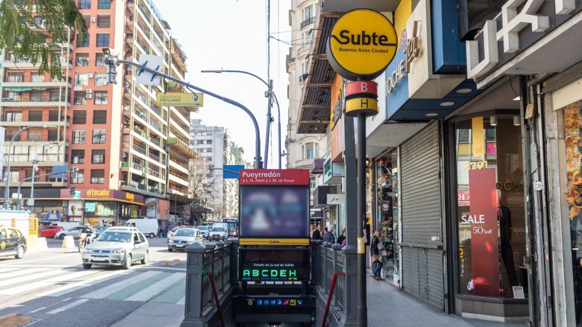 Subtes: el lunes reabrir la estacin Pueyrredn de la Lnea B