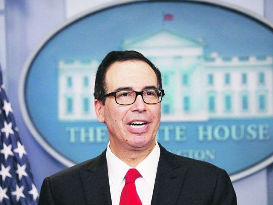 El secretario del Tesoro de EEUU, Steven Mnuchin.