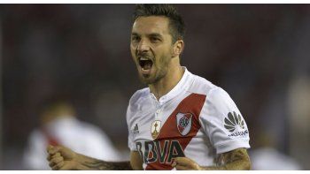 Ignacio Scocco, la llave del gol en River.