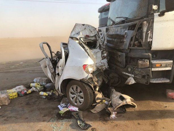 Accidente en cadena y corte de ruta en Córdoba.