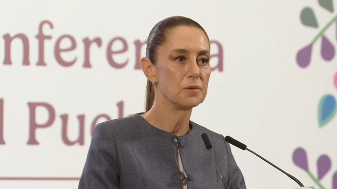 Claudia Sheinbaum responde críticas de la oposición.