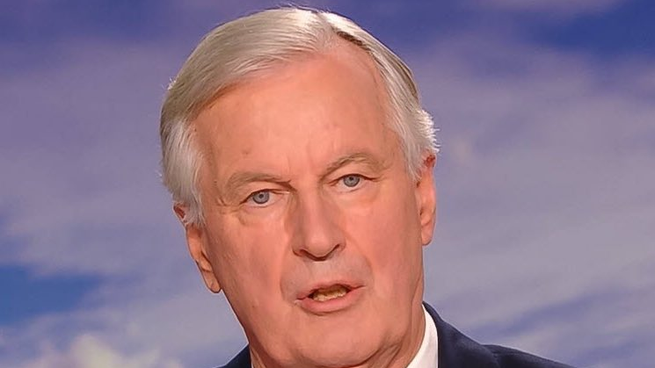 El primer ministro de Francia, Michel Barnier.