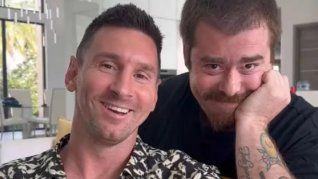 Lionel Messi y Migue Granados