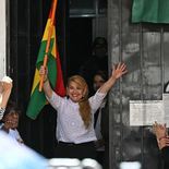 Jeanine Áñez, expresidenta de facto de Bolivia, recuperó la libertad este jueves. Jeanine Áñez, expresidenta de facto de Bolivia, recuperó la libertad este jueves.