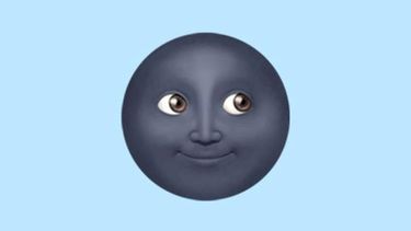 WhatsApp qu significa el emoji de la luna con rostro