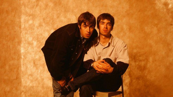 Los hermanos Gallagher en tiempos más felices con Oasis. 