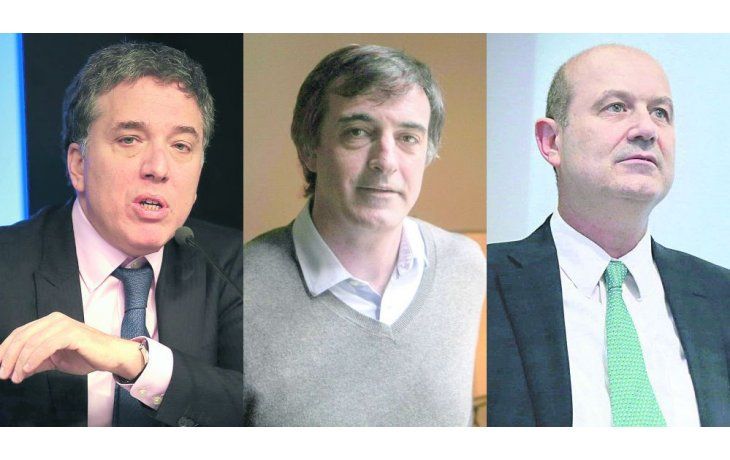 ámbito.com | Nicolás Dujovne, Esteban Bullrich y Federico Sturzenegger.