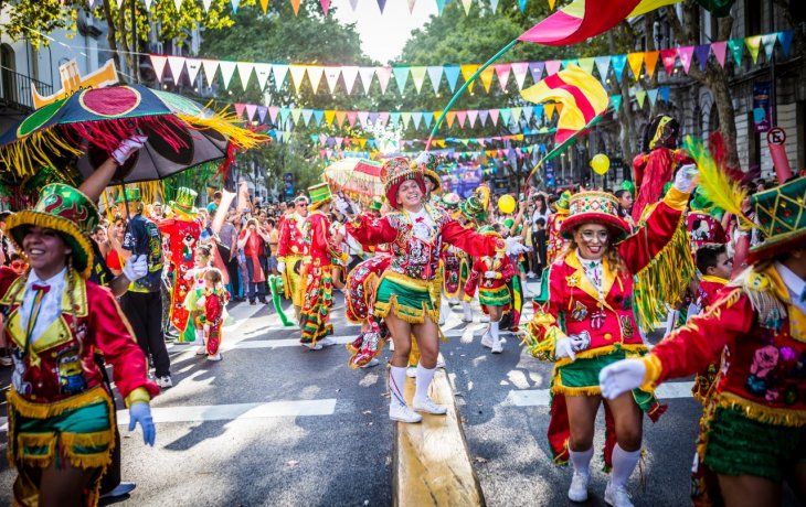 Gran cierre del carnaval porteño