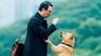 Actor Jugang Bai with the new Hachiko (who is actually called Batong in this movie. Actor Jugang Bai with the new Hachiko (who is actually called Batong in this movie.