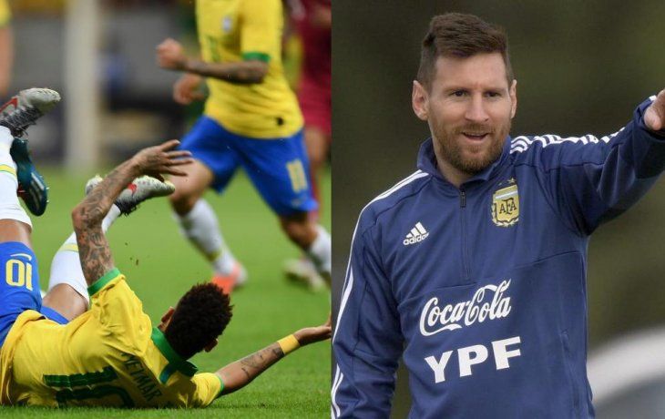 Desde la lesión de Neymar, en Brasil no creen que su Selección sea candidata a ganar la Copa América, mientras que en Argentina confían en que Messi sea la figura del certamen.