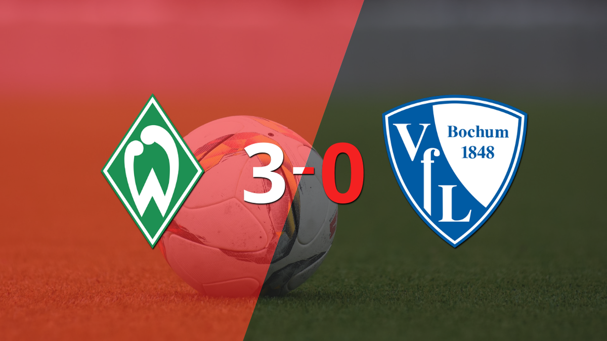 Werder Bremen was unstoppable and thrashed 3-0