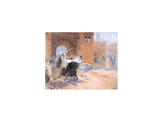 Caballos algalope, unalas obsesionesde UlpianoCheca, grandibujanteespañolcomparadocon Goya yPicasso, cuyasobras podránverse en elMuseo deBellas Artes.