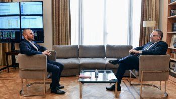 El ministro de Economía, Martín Guzmán y su par de Desarrollo Productivo, Matías Kulfas.