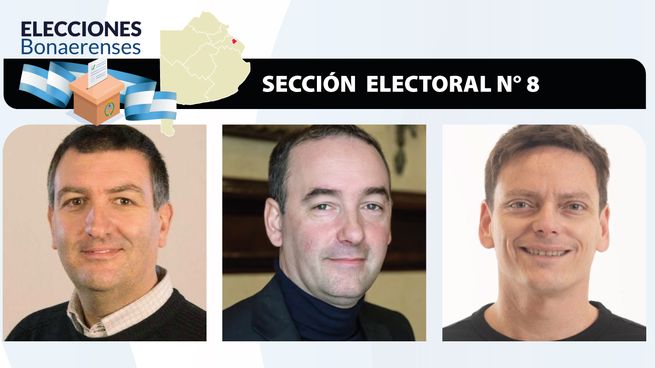 Ariel Archanco, Francisco Adorni y Pablo Nicoletti, las caras de la pulseada platense.
