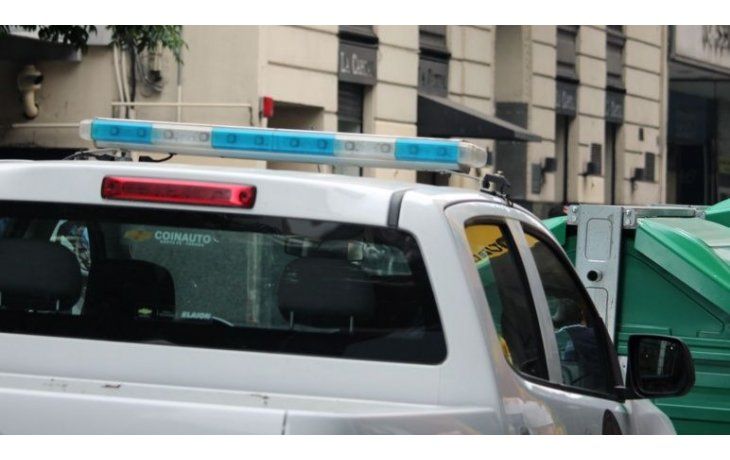 El gerente general del diario La Capital de Rosario, Pablo Abdala, se entregó este viernes ante la policía local. Foto: Rosario Plus