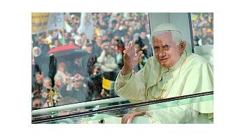 Benedicto XVI en su cuarto día de peregrinaje, calificó la visita como maravillosa