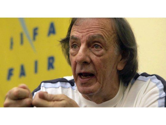 César Luis Menotti fue muy crítico con el juego de la Selección.