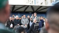 Sergio Massa en Plaza de Mayo