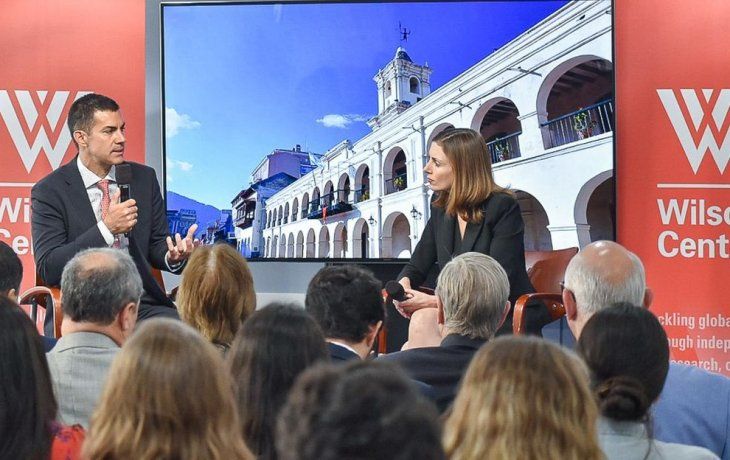 El gobernador de Salta, Juan Manuel Urtubey, disertó en el Centro Internacional para Académicos Woodrow Wilson de Washington.