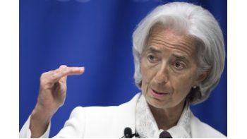 Christine Lagarde, titular del FMI.