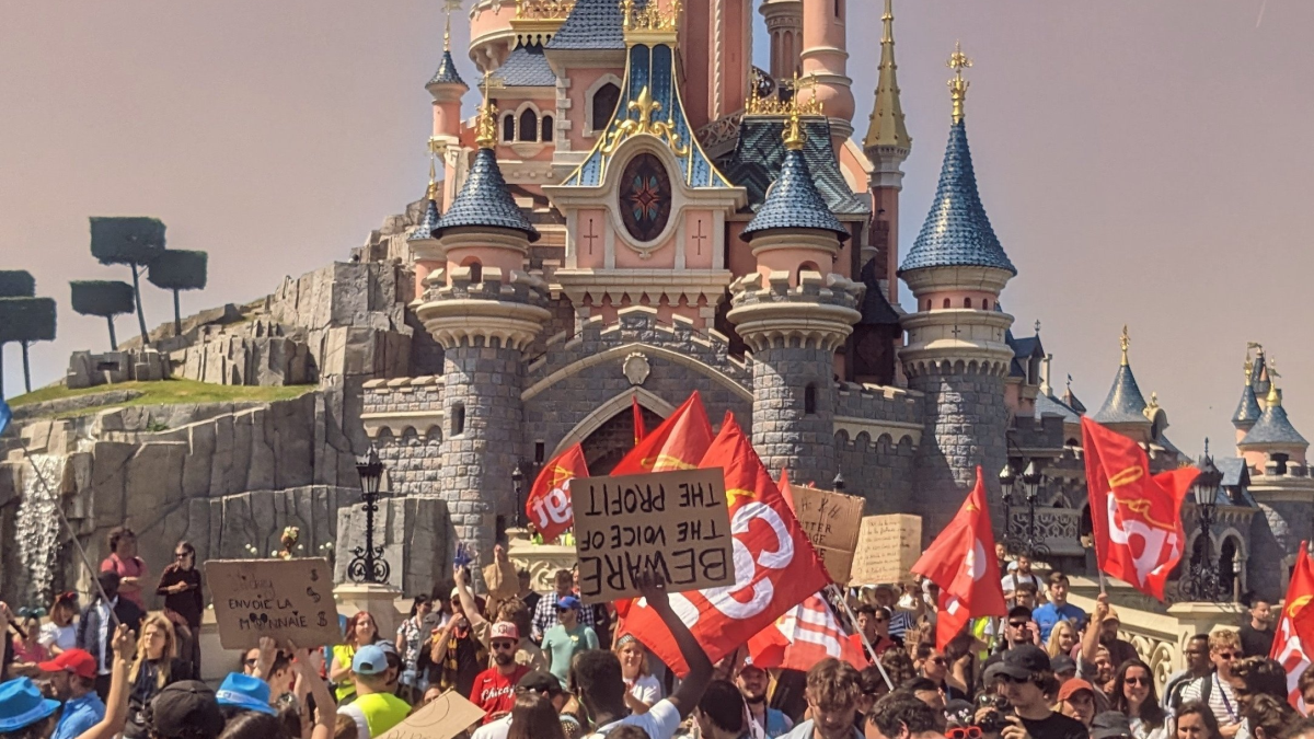 workers took over the iconic castle to ask for a raise