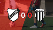 sin muchas emociones, all boys y estudiantes (ba) empataron 0-0