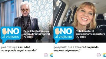 PAMI y laDefensoría del Público lanzaron lacampaña “No al viejismo”