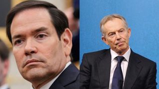 Marco Rubio y Tony Blair, los seleccionados por Trump para la transición pacífica en Gaza.