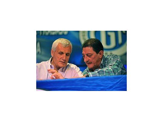 Antonio Caló y Omar Viviani