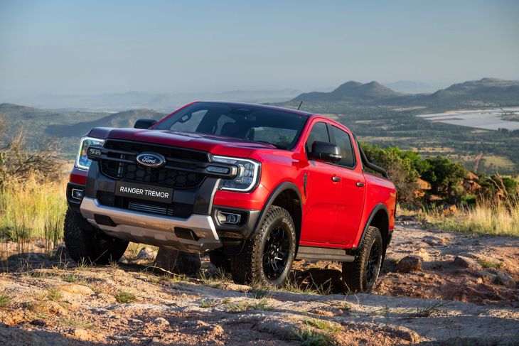 La nueva Ford Ranger Tremor que se fabrica en Sudáfrica. Foto: Autoblog.