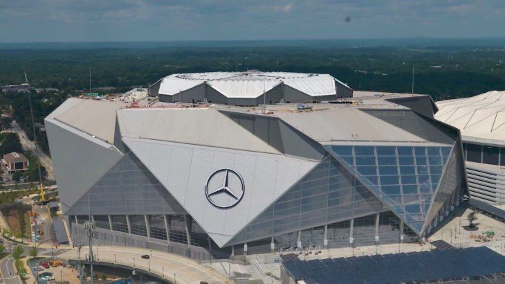 La sede de Atlanta cuenta con uno de los estadios más modernos del mundo. La sede de Atlanta cuenta con uno de los estadios más modernos del mundo.