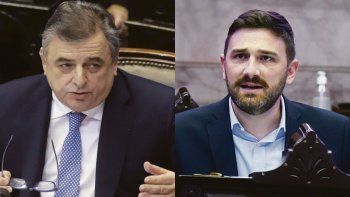 Mario Negri y Enrique Estévez.