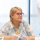 La oposición había pedido la interpelación de Sandra Lazo por el caso Cardama. La oposición había pedido la interpelación de Sandra Lazo por el caso Cardama.