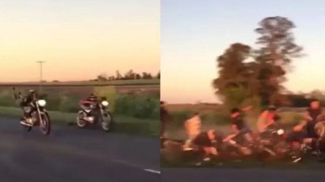 Dos jóvenes protagonizaron un espectacular accidente en Bragado