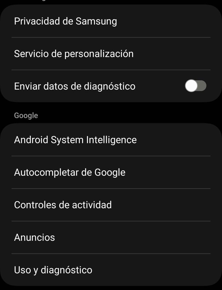 Según Android Tech, debemos desactivar  Según Android Tech, debemos desactivar