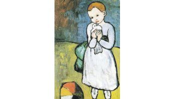 La casa Christie’s  recibió el encargo de hallar un comprador directo dispuesto a pagar el equivalente a 79,1 millones de dólares por «Niña con paloma», hasta ahora en poder de una aristocrática familia británica.