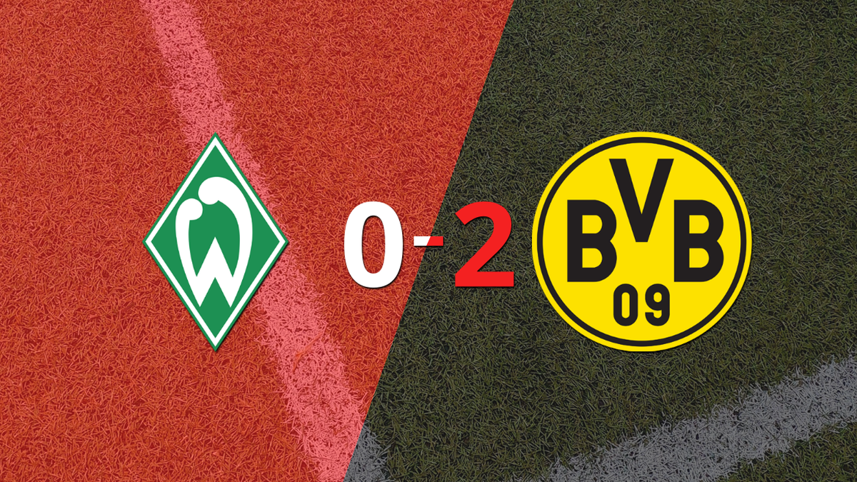 Borussia Dortmund beat Werder Bremen 2-0 as a visitor Borussia Dortmund beat Werder Bremen 2-0 as a visitor