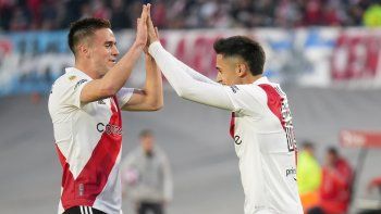 Se ilusiona. River jugó en buen nivel, goleó a Central Córdoba y le mete presión a los de arriba en la Liga Profesional.
